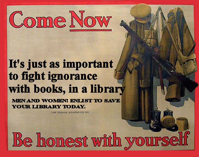 Retro posters in the fight to save libraries - Book Patrol: A Haven for ...